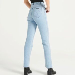 Rolla’s Original Straight Long Jeans in Sunday Blue